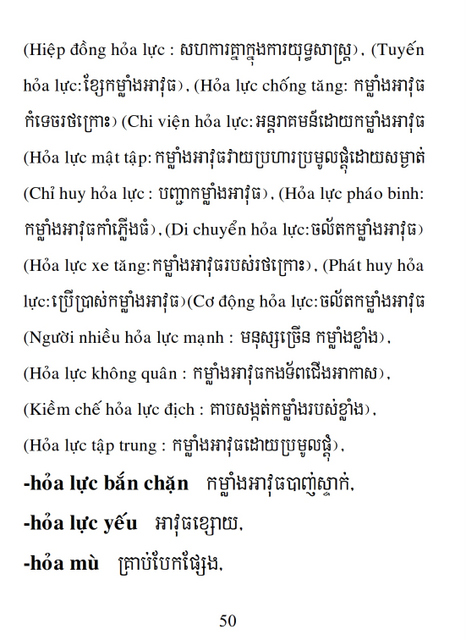 Từ điển Việt Khmer