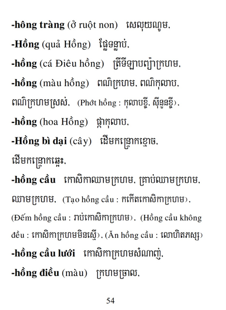 Từ điển Việt Khmer