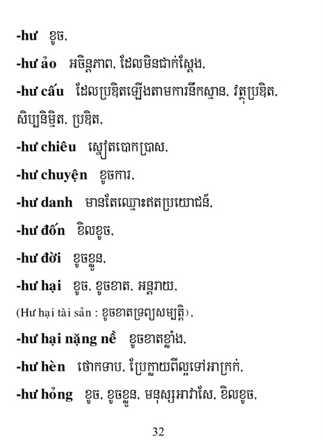 Từ điển Việt Khmer