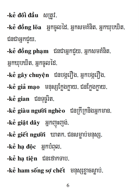 Từ điển Việt Khmer