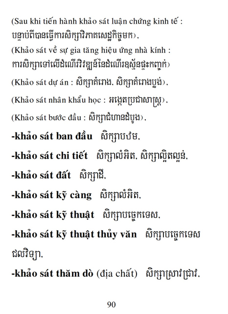 Từ điển Việt Khmer