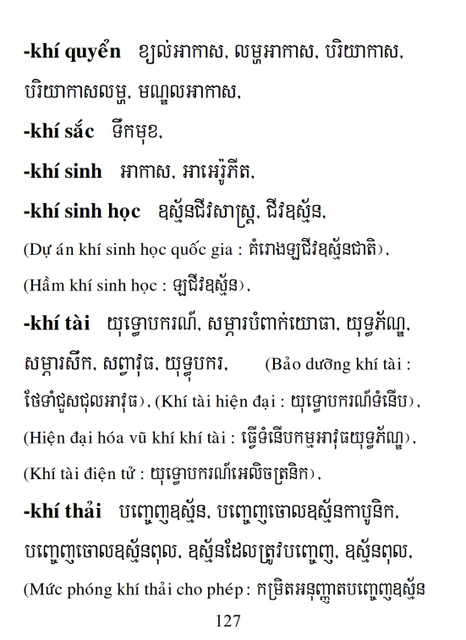 Từ điển Việt Khmer