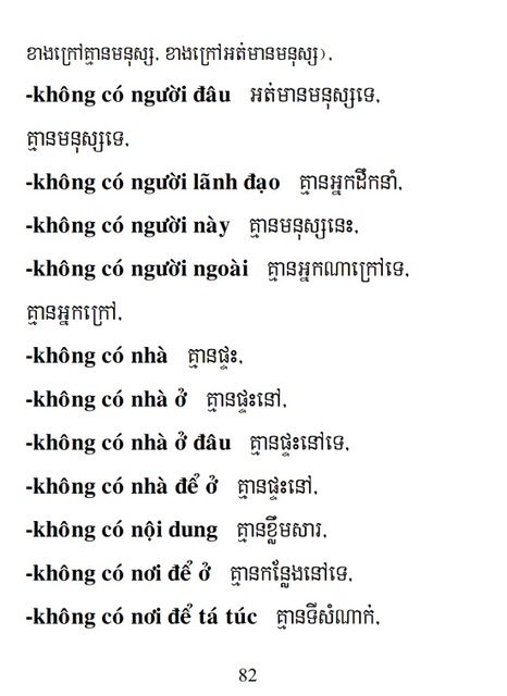 Từ điển Việt Khmer