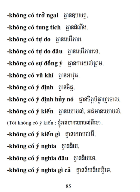 Từ điển Việt Khmer