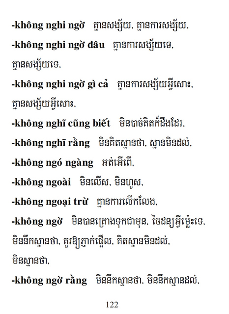 Từ điển Việt Khmer