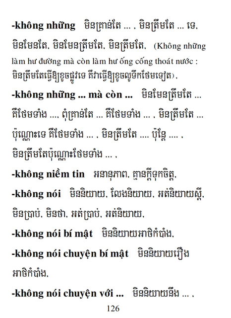 Từ điển Việt Khmer