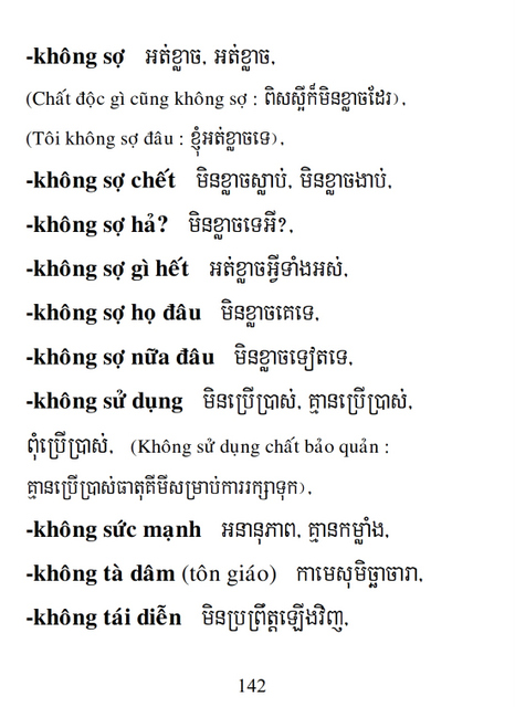 Từ điển Việt Khmer