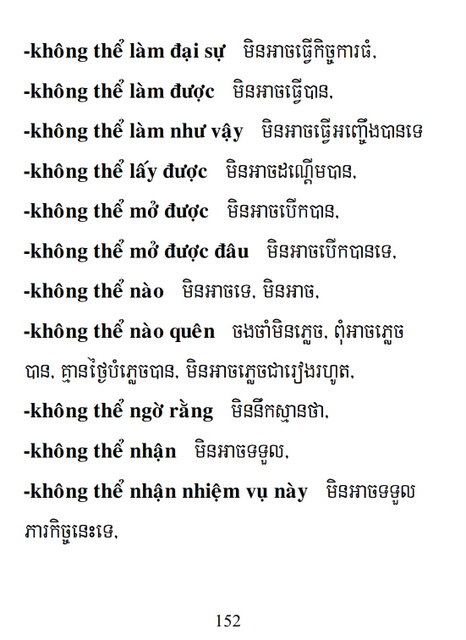 Từ điển Việt Khmer