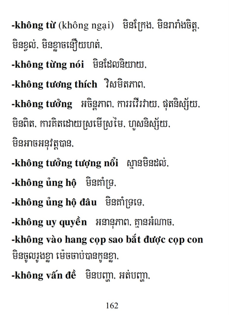 Từ điển Việt Khmer