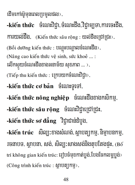 Từ điển Việt Khmer