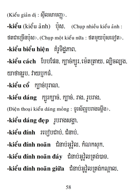 Từ điển Việt Khmer