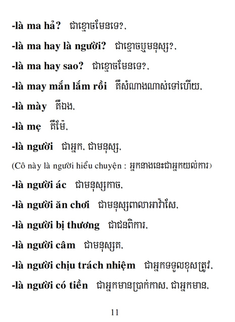 Từ điển Việt Khmer