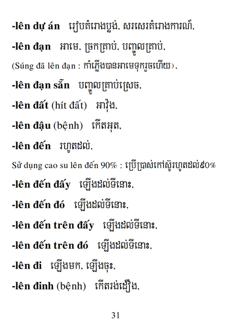 Từ điển Việt Khmer