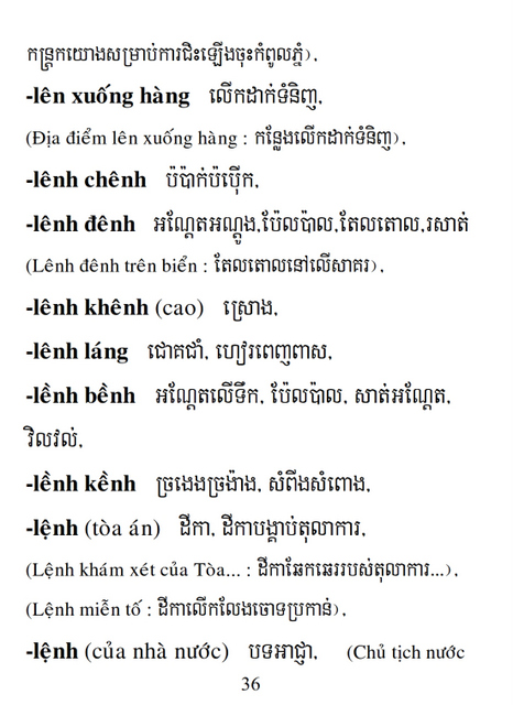 Từ điển Việt Khmer