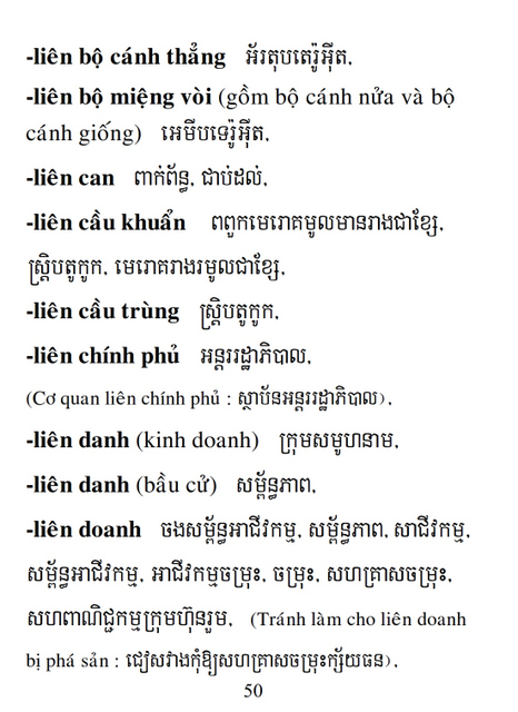 Từ điển Việt Khmer