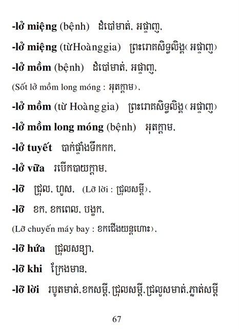 Từ điển Việt Khmer