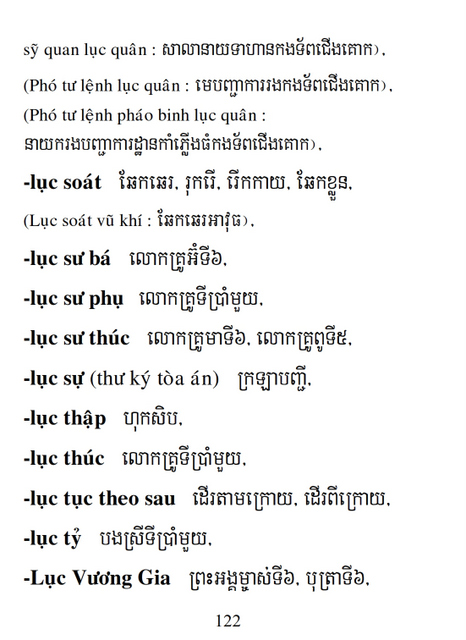 Từ điển Việt Khmer