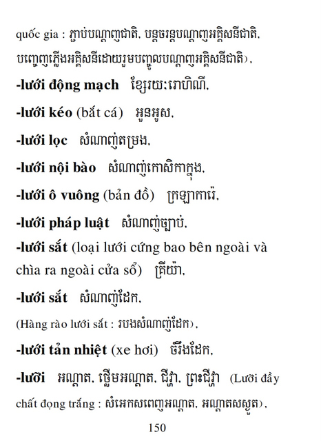 Từ điển Việt Khmer