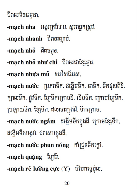 Từ điển Việt Khmer