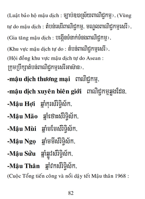 Từ điển Việt Khmer