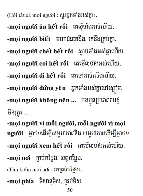 Từ điển Việt Khmer