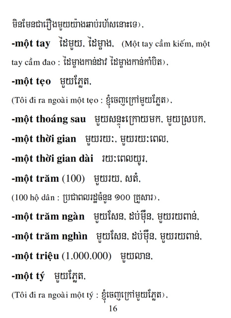 Từ điển Việt Khmer