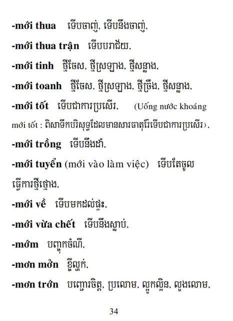 Từ điển Việt Khmer