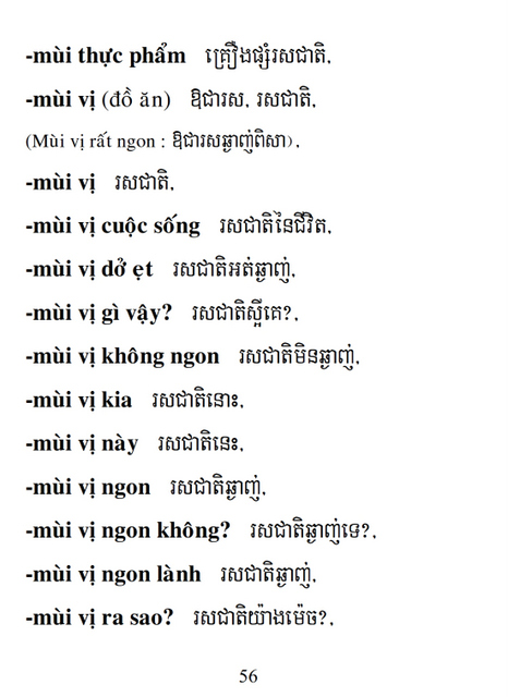 Từ điển Việt Khmer