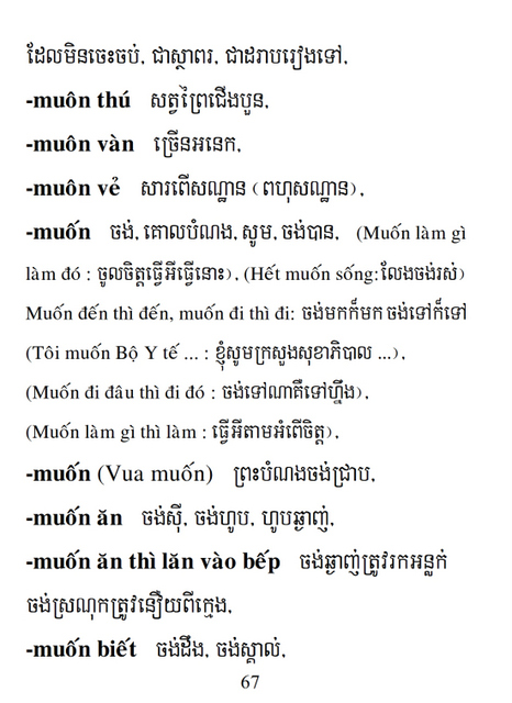 Từ điển Việt Khmer