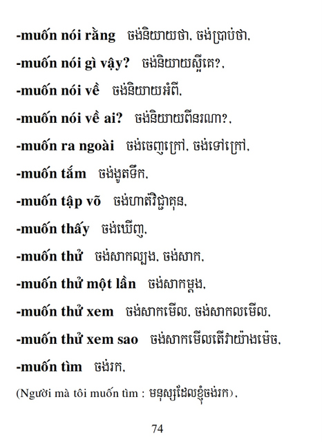 Từ điển Việt Khmer