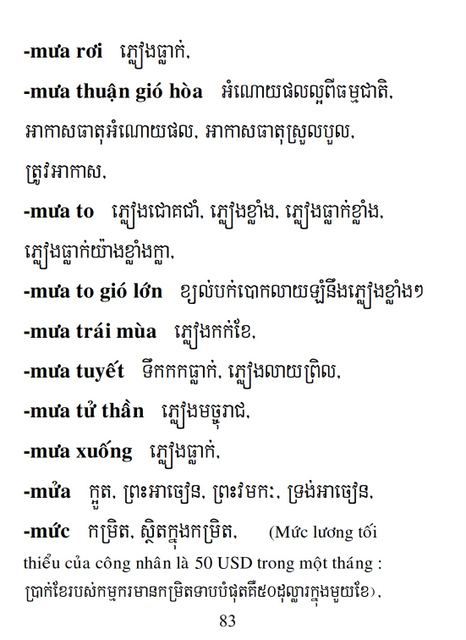 Từ điển Việt Khmer