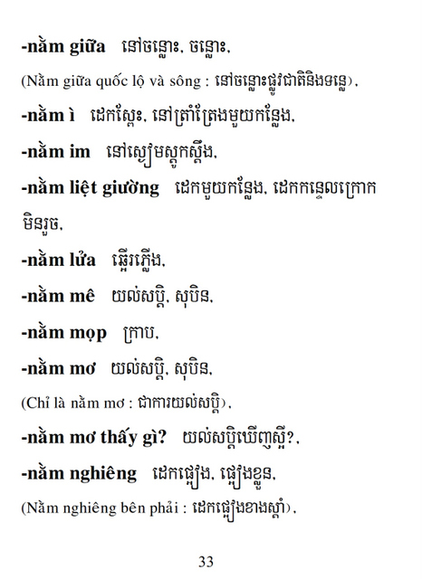 Từ điển Việt Khmer