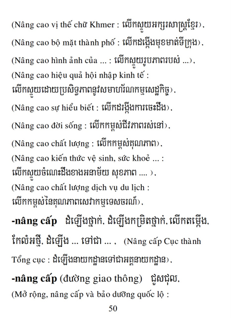 Từ điển Việt Khmer