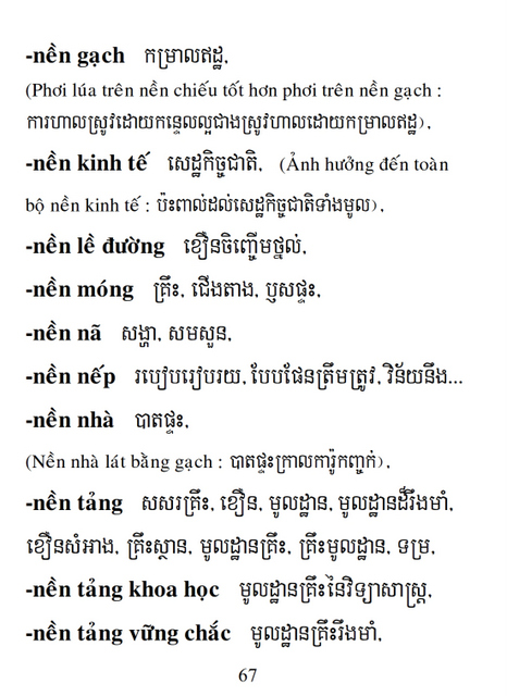 Từ điển Việt Khmer