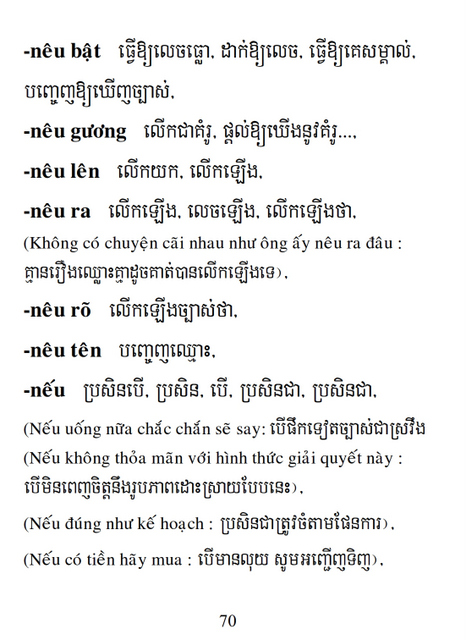 Từ điển Việt Khmer