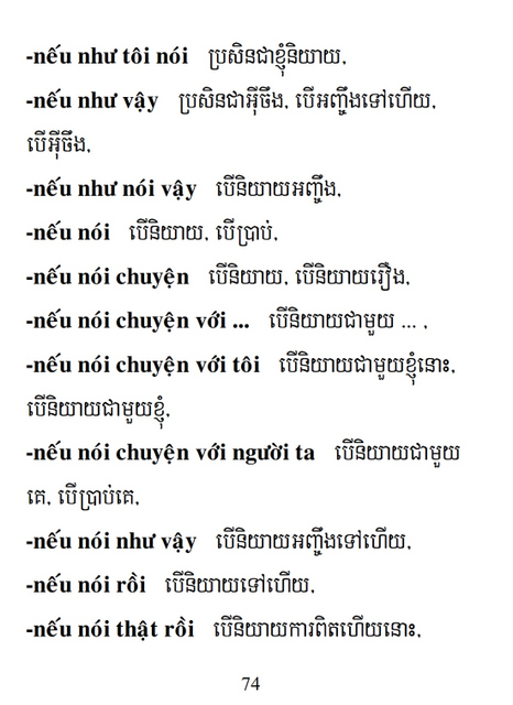 Từ điển Việt Khmer