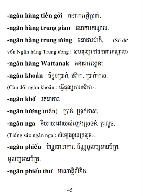 Từ điển Việt Khmer