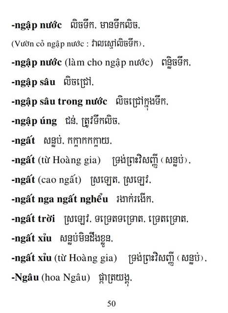 Từ điển Việt Khmer