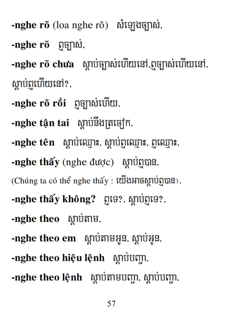 Từ điển Việt Khmer