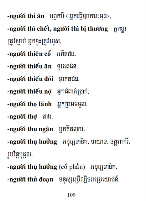 Từ điển Việt Khmer