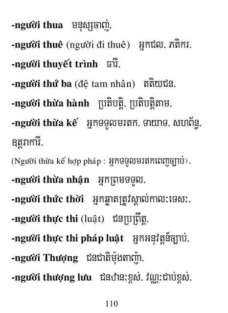 Từ điển Việt Khmer