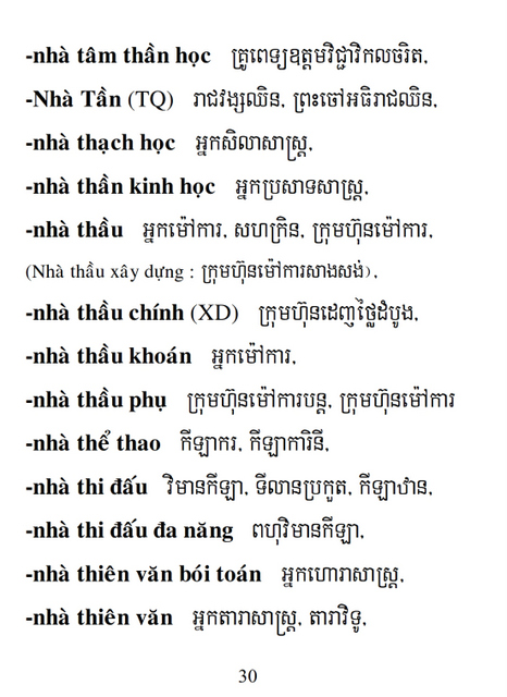 Từ điển Việt Khmer