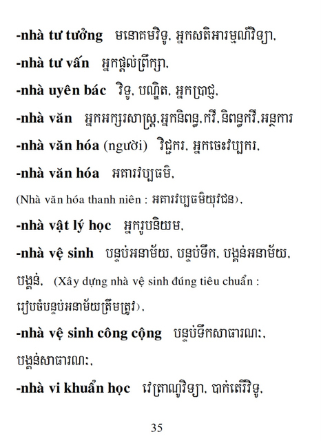 Từ điển Việt Khmer