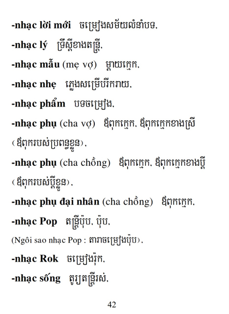 Từ điển Việt Khmer