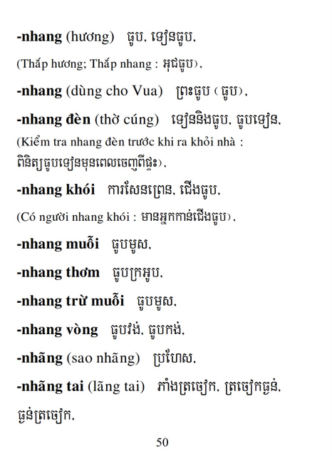 Từ điển Việt Khmer