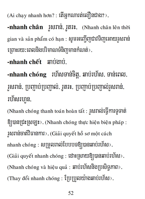 Từ điển Việt Khmer