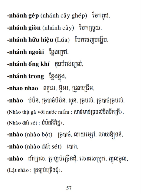 Từ điển Việt Khmer