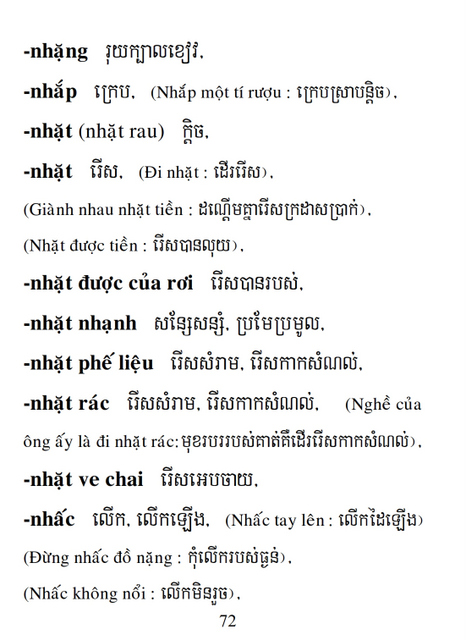 Từ điển Việt Khmer