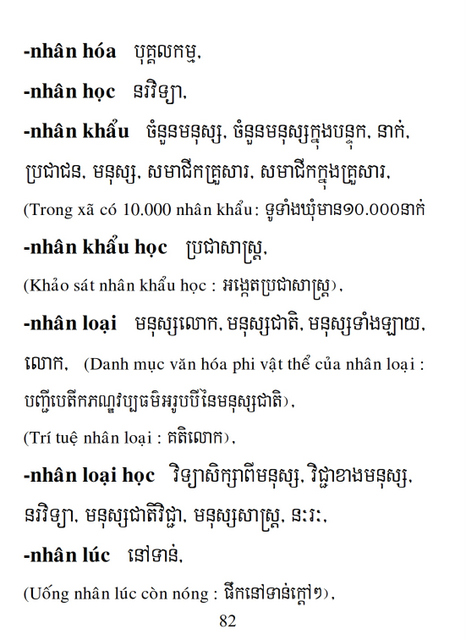 Từ điển Việt Khmer