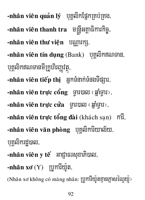 Từ điển Việt Khmer